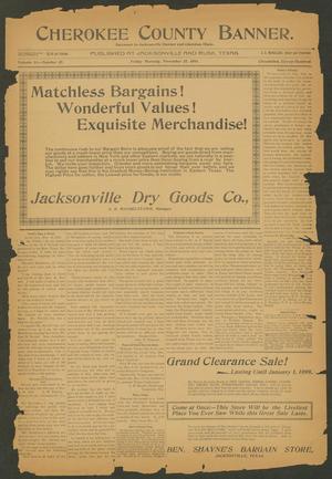Cherokee County Banner. (Jacksonville, Tex.), Vol. 11, No. 28, Ed. 1 Friday, November 25, 1898