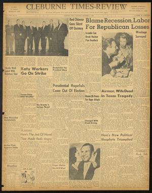 Cleburne Times-Review (Cleburne, Tex.), Vol. 54, No. 33, Ed. 1 Thursday, November 6, 1958