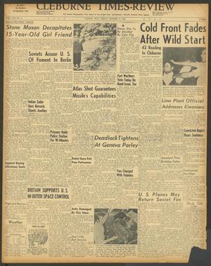 Cleburne Times-Review (Cleburne, Tex.), Vol. 54, No. 43, Ed. 1 Tuesday, November 18, 1958