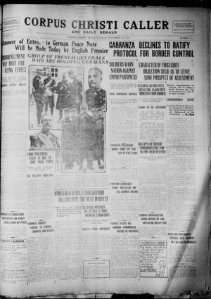 Corpus Christi Caller and Daily Herald (Corpus Christi, Tex.), Vol. 19, No. 12, Ed. 1, Tuesday, December 19, 1916