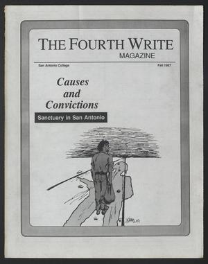 Primary view of object titled 'The Fourth Write Magazine (San Antonio, Tex.), Ed. 1 Tuesday, September 1, 1987'.
