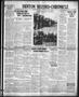Newspaper: Denton Record-Chronicle (Denton, Tex.), Vol. 31, No. 3, Ed. 1 Tuesday…