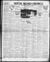 Primary view of Denton Record-Chronicle (Denton, Tex.), Vol. 31, No. 25, Ed. 1 Saturday, September 12, 1931