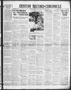 Newspaper: Denton Record-Chronicle (Denton, Tex.), Vol. 31, No. 39, Ed. 1 Tuesda…