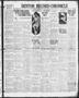 Newspaper: Denton Record-Chronicle (Denton, Tex.), Vol. 31, No. 62, Ed. 1 Monday…