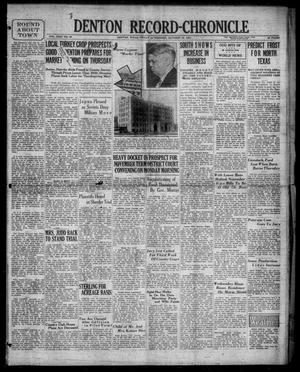 Denton Record-Chronicle (Denton, Tex.), Vol. 31, No. 66, Ed. 1 Friday, October 30, 1931