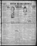 Newspaper: Denton Record-Chronicle (Denton, Tex.), Vol. 31, No. 94, Ed. 1 Wednes…