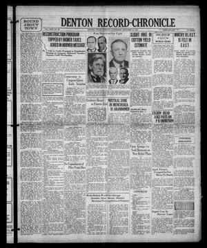Denton Record-Chronicle (Denton, Tex.), Vol. 31, No. 99, Ed. 1 Tuesday, December 8, 1931