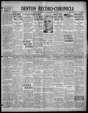 Denton Record-Chronicle (Denton, Tex.), Vol. 31, No. 154, Ed. 1 Wednesday, February 10, 1932