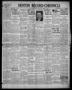 Newspaper: Denton Record-Chronicle (Denton, Tex.), Vol. 31, No. 155, Ed. 1 Thurs…