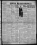 Newspaper: Denton Record-Chronicle (Denton, Tex.), Vol. 31, No. 184, Ed. 1 Wedne…