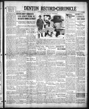 Denton Record-Chronicle (Denton, Tex.), Vol. 31, No. 230, Ed. 1 Monday, May 9, 1932