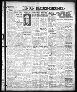 Denton Record-Chronicle (Denton, Tex.), Vol. 31, No. 292, Ed. 1 Wednesday, July 20, 1932