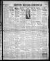 Newspaper: Denton Record-Chronicle (Denton, Tex.), Vol. 31, No. 303, Ed. 1 Tuesd…