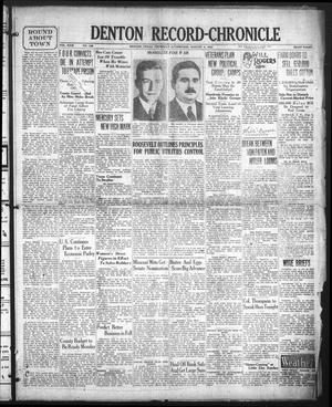 Denton Record-Chronicle (Denton, Tex.), Vol. 31, No. 305, Ed. 1 Thursday, August 4, 1932