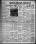 Newspaper: Denton Record-Chronicle (Denton, Tex.), Vol. 32, No. 279, Ed. 1 Wedne…