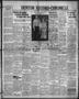 Primary view of Denton Record-Chronicle (Denton, Tex.), Vol. 33, No. 4, Ed. 1 Friday, August 18, 1933