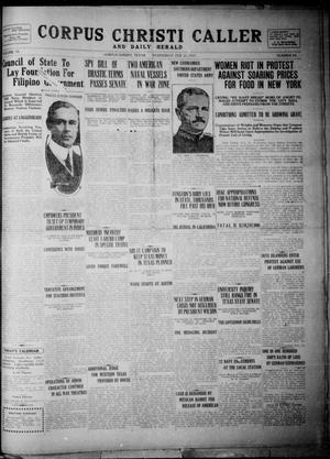 Corpus Christi Caller and Daily Herald (Corpus Christi, Tex.), Vol. 19, No. 64, Ed. 1, Wednesday, February 21, 1917
