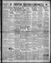 Primary view of Denton Record-Chronicle (Denton, Tex.), Vol. 33, No. 22, Ed. 1 Friday, September 8, 1933