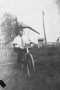Primary view of [Raymond Moers on a bicycle]
