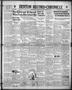 Newspaper: Denton Record-Chronicle (Denton, Tex.), Vol. 33, No. 105, Ed. 1 Thurs…