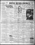 Newspaper: Denton Record-Chronicle (Denton, Tex.), Vol. 33, No. 176, Ed. 1 Wedne…