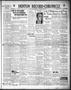 Newspaper: Denton Record-Chronicle (Denton, Tex.), Vol. 33, No. 201, Ed. 1 Thurs…