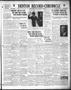 Thumbnail image of item number 1 in: 'Denton Record-Chronicle (Denton, Tex.), Vol. 33, No. 235, Ed. 1 Tuesday, May 15, 1934'.