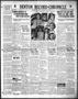 Newspaper: Denton Record-Chronicle (Denton, Tex.), Vol. 33, No. 240, Ed. 1 Monda…