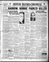 Primary view of Denton Record-Chronicle (Denton, Tex.), Vol. 33, No. 242, Ed. 1 Wednesday, May 23, 1934