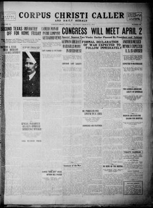Corpus Christi Caller and Daily Herald (Corpus Christi, Tex.), Vol. 19, No. 89, Ed. 1, Thursday, March 22, 1917