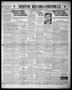 Newspaper: Denton Record-Chronicle (Denton, Tex.), Vol. 34, No. 149, Ed. 1 Monda…