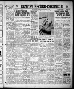 Denton Record-Chronicle (Denton, Tex.), Vol. 34, No. 176, Ed. 1 Thursday, March 7, 1935