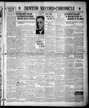 Denton Record-Chronicle (Denton, Tex.), Vol. 34, No. 225, Ed. 1 Friday, May 3, 1935