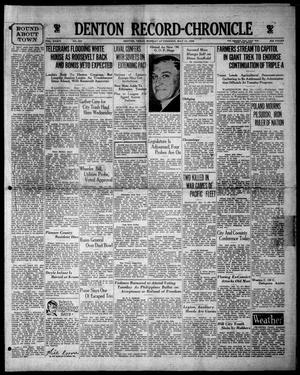 Denton Record-Chronicle (Denton, Tex.), Vol. 34, No. 233, Ed. 1 Monday, May 13, 1935