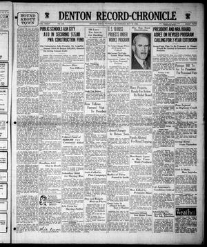 Denton Record-Chronicle (Denton, Tex.), Vol. 34, No. 236, Ed. 1 Thursday, May 16, 1935