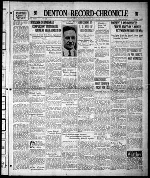 Denton Record-Chronicle (Denton, Tex.), Vol. 34, No. 243, Ed. 1 Friday, May 24, 1935