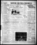 Newspaper: Denton Record-Chronicle (Denton, Tex.), Vol. 35, No. 39, Ed. 1 Saturd…
