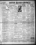 Newspaper: Denton Record-Chronicle (Denton, Tex.), Vol. 35, No. 55, Ed. 1 Thursd…