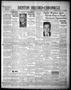 Newspaper: Denton Record-Chronicle (Denton, Tex.), Vol. 35, No. 70, Ed. 1 Monday…