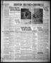 Thumbnail image of item number 1 in: 'Denton Record-Chronicle (Denton, Tex.), Vol. 35, No. 71, Ed. 1 Tuesday, November 5, 1935'.