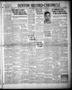 Thumbnail image of item number 1 in: 'Denton Record-Chronicle (Denton, Tex.), Vol. 35, No. 78, Ed. 1 Wednesday, November 13, 1935'.