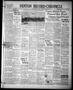 Newspaper: Denton Record-Chronicle (Denton, Tex.), Vol. 35, No. 104, Ed. 1 Frida…