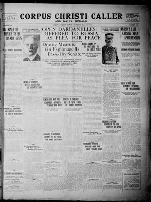 Corpus Christi Caller and Daily Herald (Corpus Christi, Tex.), Vol. 19, No. 135, Ed. 1, Tuesday, May 15, 1917