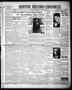 Newspaper: Denton Record-Chronicle (Denton, Tex.), Vol. 35, No. 270, Ed. 1 Wedne…
