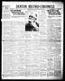 Thumbnail image of item number 1 in: 'Denton Record-Chronicle (Denton, Tex.), Vol. 35, No. 304, Ed. 1 Monday, August 3, 1936'.