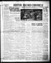 Thumbnail image of item number 1 in: 'Denton Record-Chronicle (Denton, Tex.), Vol. 36, No. 21, Ed. 1 Tuesday, September 8, 1936'.