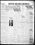 Newspaper: Denton Record-Chronicle (Denton, Tex.), Vol. 36, No. 38, Ed. 1 Monday…