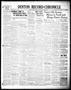 Newspaper: Denton Record-Chronicle (Denton, Tex.), Vol. 36, No. 44, Ed. 1 Monday…