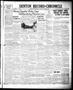 Newspaper: Denton Record-Chronicle (Denton, Tex.), Vol. 36, No. 58, Ed. 1 Wednes…